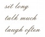 Sit Long